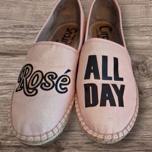 Circus by Sam Edelman Rose All Day Pink Espadrilles Size 7